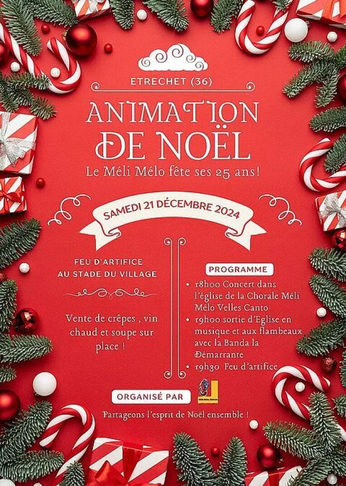 Animation de Noël à Etrechet