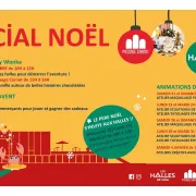 Animations de Noël aux Halles : Ateliers scupltures