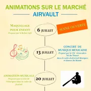Animations sur le marché d\'Airvault
