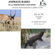 Animaux rares de la préhistoire à nos jours - Festival inter-associatif La Terre et Vous