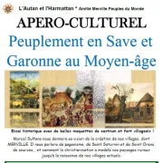 Apéro Culturel : Peuplement En Save & Garonne Au Moyen-âge