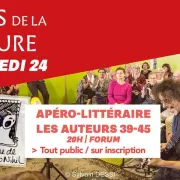 Apéro-Littéraire Les Auteurs 39-45