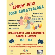 Aprem'jeux : joko arratsaldea