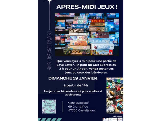 Après-midi jeux