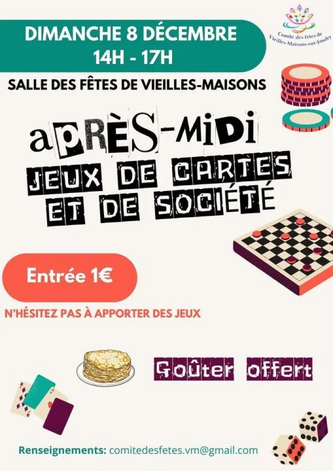 Apr S Midi Jeux De Cartes Et De Soci T Vieilles Maisons Sur Joudry