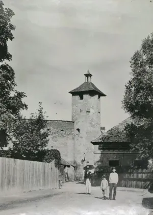 La tour du Bollwerk vers 1880