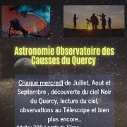 Astronomie Observatoire des Causses du Quercy