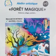 Atelier Artistique : Forêt Magique (peinture, collage...) - Sur inscription