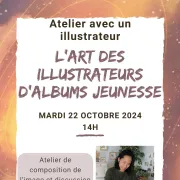 Atelier avec un illustrateur