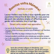 Atelier : boostez votre mémoire