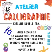 Atelier calligraphie à Niort