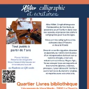 Atelier calligraphie et écriture