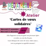 Atelier : carte de voeux solidaires