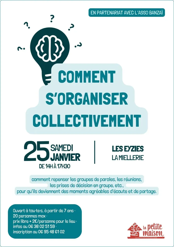 Atelier Comment s'organiser collectivement