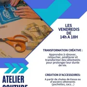 Atelier couture upcycling