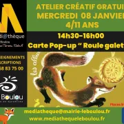 Atelier Créatif (4-11 Ans) « Pop Up Roule Galette »