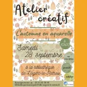 Atelier créatif I L\'Automne en aquarelle