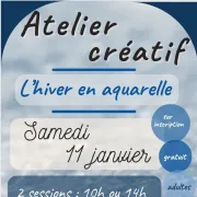 Atelier créatif I L'Hiver en Aquarelle