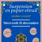 Atelier créatif - papier vitrail