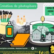 Atelier créatif photophore