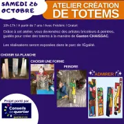 Atelier création de totems