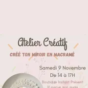 Atelier : Créé ton miroir en macramé