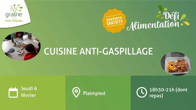 Atelier cuisine anti-gaspi