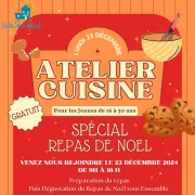 Atelier cuisine spécial repas de Noël