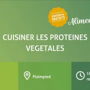 Atelier cuisiner les protéines végétales