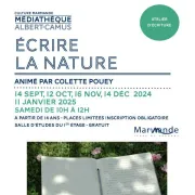 Atelier d'écriture - Ecrire le Nature à la Médiathèque