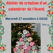 Atelier de création d’un calendrier de l’avent