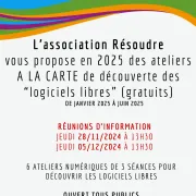 Atelier découverte des logiciels libres