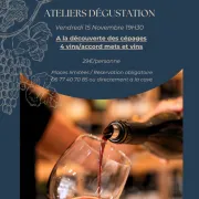 Atelier dégustation chez Lady Vins