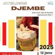 Atelier Djembé, à Mery-sur-Seine