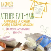 Atelier Fait-Main apprenez à créer votre lessive maison