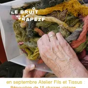 Atelier Fils et Tissus : Rénovation des coussins de chaises tous les mercredis du mois de septembre