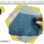 Atelier gravure sur pierre