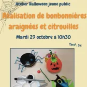 Atelier « Halloween » – Jeune public