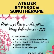 Atelier hypnose et sonothérapie