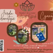 Atelier jardin aromatique et cyanotype