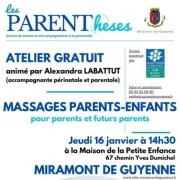 Atelier : Massages parents-enfants