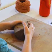 Atelier modelage enfants - Photophore illuminé pour les fêtes