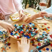 Atelier mosaïque et visite de la recyclerie