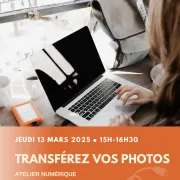 Atelier Numérique : Transférer vos photos