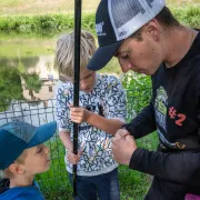 Atelier pêche enfant à Cajarc