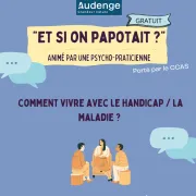 Atelier porté par le CCAS d'Audenge : Et si on papotait