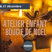 Atelier pour enfants spécial bougie de Noël