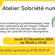 Atelier Sobriété Numérique