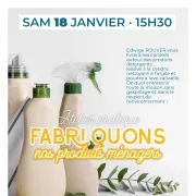 Atelier sur la fabrication de produits ménagers