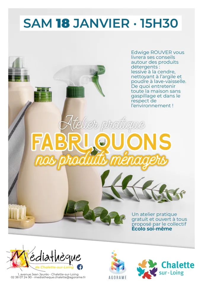 Atelier sur la fabrication de produits ménagers